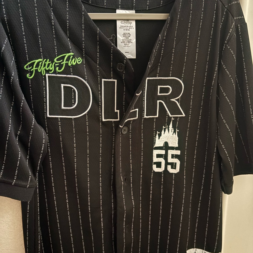 DLR Black Pinstripe Women's Jersey